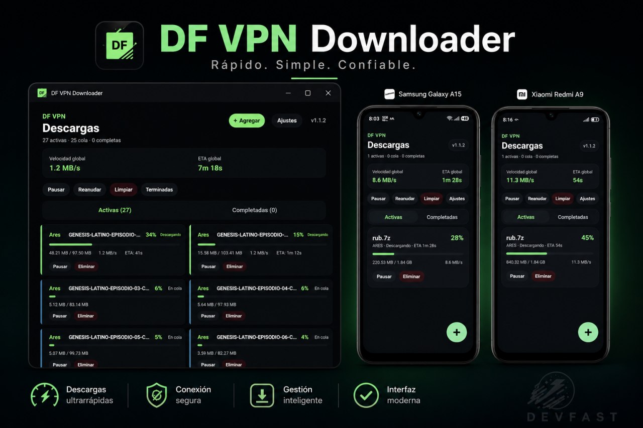 DF VPN Downloader preview